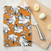 Friendly Ghosts Halloween Theedoek (Quarter Fold)