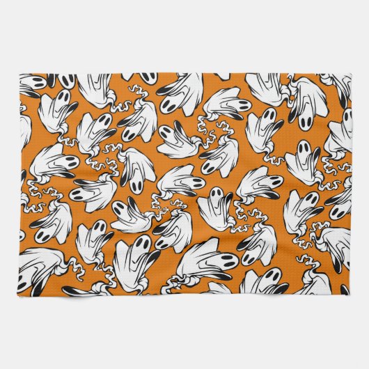 Friendly Ghosts Halloween Theedoek (Horizontaal)