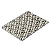 Friendly Ghosts on Cream and Pink – Halloween Patt Notitieboek (Linkerzijde)