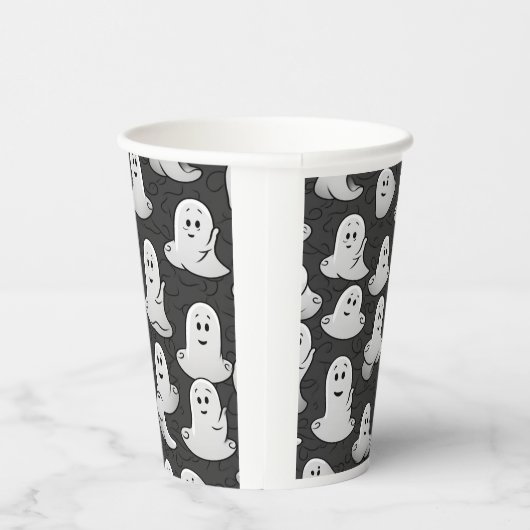 Friendly Ghosts Papieren Bekers (Rechts)