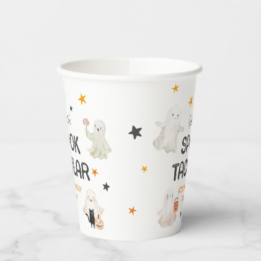 Friendly Ghosts Spooktacular Kids Birthday Party Papieren Bekers (Links)