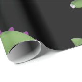 Friendly Green Dinosaur Cadeaupapier (Rol Hoek)