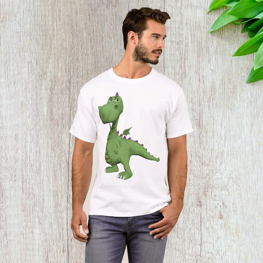 Friendly Green Dinosaur T-shirt