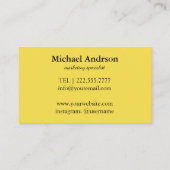 Friendly Hallo Visitekaartje (Achterkant)