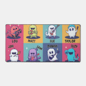 Friendly Halloween Ghosts Bureaumat (Voorkant)