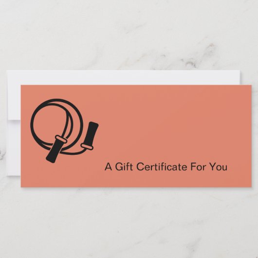 Friendly Healthy Habits All Year Gift Certificates (Voorkant)