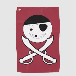 Friendly Jolly Roger Golfhanddoek