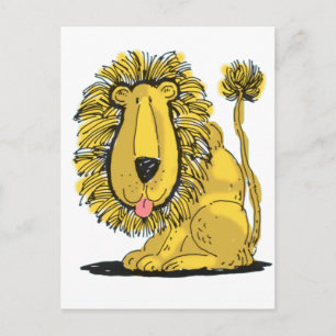 Friendly Lion Briefkaart
