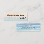 Friendly Mini Visitekaartje voor Kerk of Ministeri (Voorkant / Achterkant)