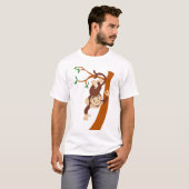Friendly Monkey T-shirt (Voorkant volledig)