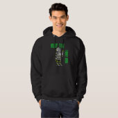 Friendly Muay Thai Robot Mma Striking Kickboxing B Hoodie (Voorkant volledig)