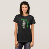 Friendly Muay Thai Robot Mma Striking Kickboxing B T-shirt (Voorkant volledig)