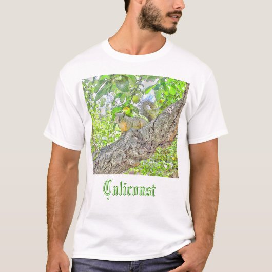 Friendly Nabuurschap Squirrel T-shirt (Voorkant)