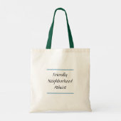 Friendly Neighborhood Atheist Tote Bag (Achterkant)