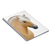Friendly Norwegian Fjord Horse-laptop Notitieboek (Rechterzijde)