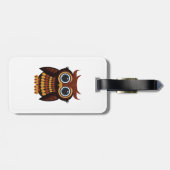 Friendly Owl Bagagelabel (Achterkant horizontaal)