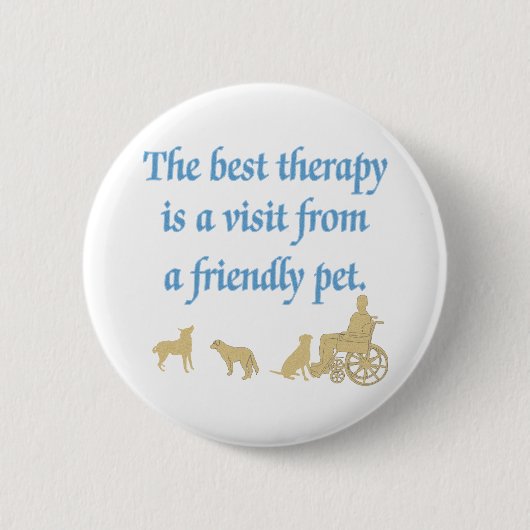 Friendly Pet Ronde Button 5,7 Cm (Voorkant)