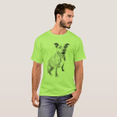 Friendly Pitbull T-shirt (Voorkant volledig)