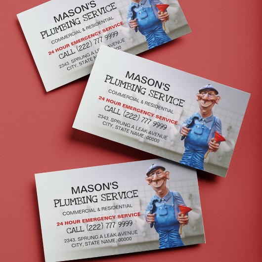 Friendly Plumbers & Plumbing Service Visitekaartje