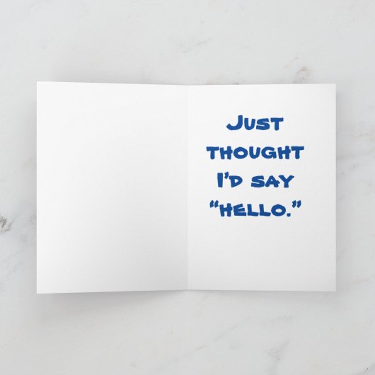 Friendly Polar Beer Kaart (Binnen)