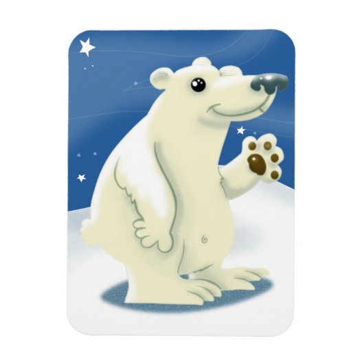 Friendly Polar Beer Magnet Magneet (Verticaal)