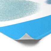 Friendly Polar Beer op een Poster van Iceberg (Hoek)