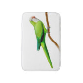 Friendly Quaker Monk Parrot Bath Mat (Voorkant Verticaal)