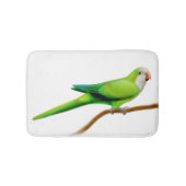 Friendly Quaker Monk Parrot Bath Mat (Voorkant)