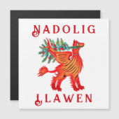 Friendly Red Dragon of Griffon, voeg jouw tekst to (Voorkant / Achterkant)