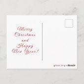 Friendly Red Dragon of Griffon, voeg jouw tekst to Briefkaart (Achterkant)