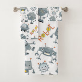 Friendly Robot Bad Handdoek (Insitu)