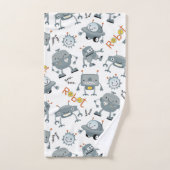 Friendly Robot Bad Handdoek (Handdoek)