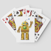 Friendly Robot Plays-kaarten Pokerkaarten (Achterkant)