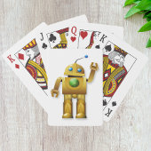 Friendly Robot Plays-kaarten Pokerkaarten