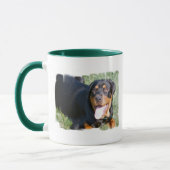 Friendly Rottweiler Coffee Mok (Links)