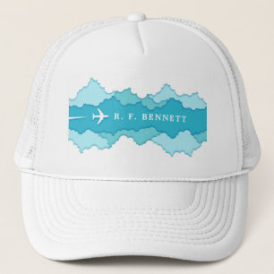 Friendly Skies   Aangepaste naam Trucker Pet