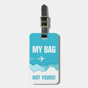 Friendly Skies Mijn tas! Niet van jou Bagagelabel