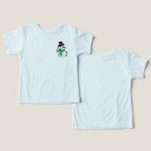 Friendly Snowman (Ontwerp Voorkant & Achterkant)