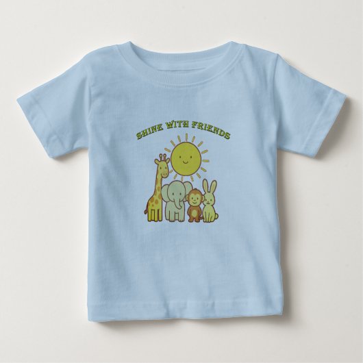 Friendly sun T-shirt (Voorkant)