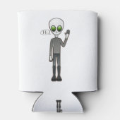 Friendly Waving Alien Thunder_Cove Blikjeskoeler (Achterkant)