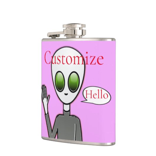 Friendly Waving Alien Thunder_Cove Heupfles (Links)