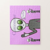 Friendly Waving Alien Thunder_Cove Legpuzzel (Verticaal)