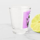 Friendly Waving Alien Thunder_Cove Shot Glas (Links)