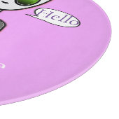 Friendly Waving Alien Thunder_Cove Snijplank (Hoek)