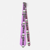 Friendly Waving Alien Thunder_Cove Stropdas (Voorkant)