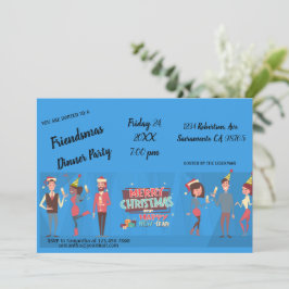 Friendmas - Uitnodiging voor feestdagen