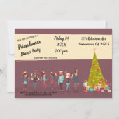 Friendmas - Uitnodiging voor feestdagen (Voorkant)