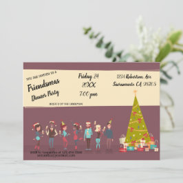 Friendmas - Uitnodiging voor feestdagen