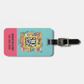 FRIENDS™ | 30 jaar grafisch Bagagelabel (Voorkant horizontaal)