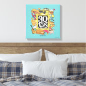 FRIENDS™ | 30 jaar grafisch Canvas Afdruk (Insitu (Slaapkamer))